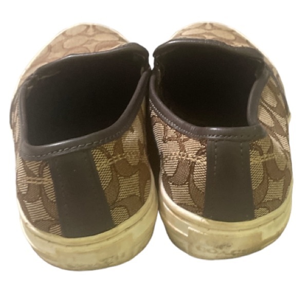 COACH Women's Signature Slip-On Sneakers - Picture 7 of 9